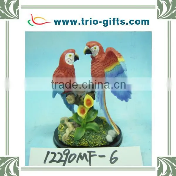 Polyresin parrot ,polyresin macaw