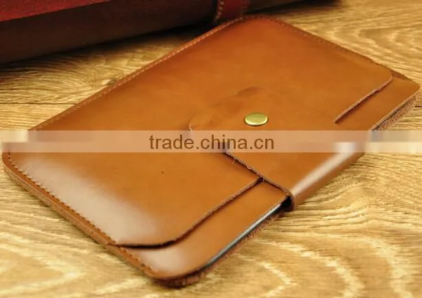 Durable Leather Laptop Case 13inch Notebook Case