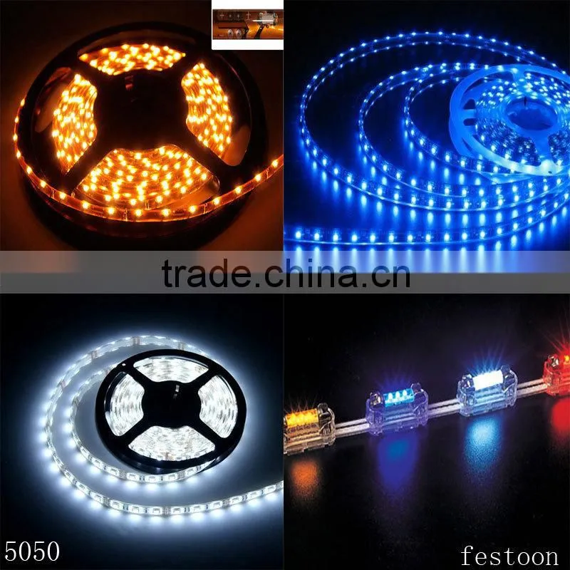 Fast shipping 5050 bendable led strip light SMD RGB led strip lgiht