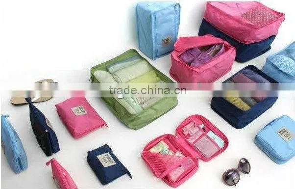 Foldable shoes bag and box in luggage for travelling