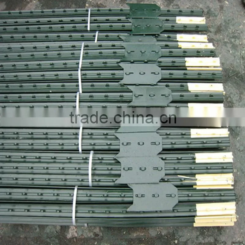 Hot rolled iron star picket Y type fence post