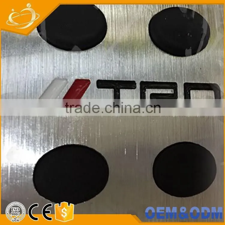 Foot Brake Pedal Cover Aluminium alloy accelerator pedal brake pedal rest pedal car kits for toyota ALPHARD VELLFIRE ESTIMA