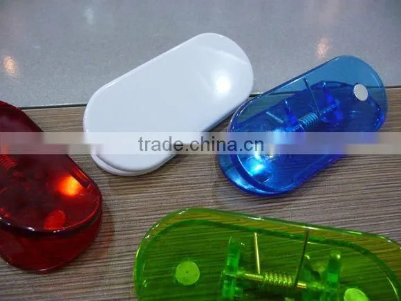 Different shapes and promotion plastic paper clip