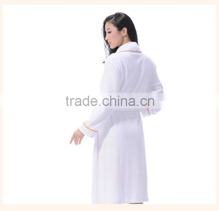 SOFT high quality Hotel terry cotton bathrobe