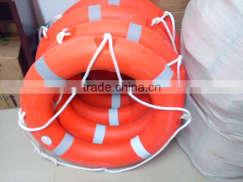 Lifesaving Equipment 2.5 kg HDPE Plastic Life Buoy/Rescue buoy