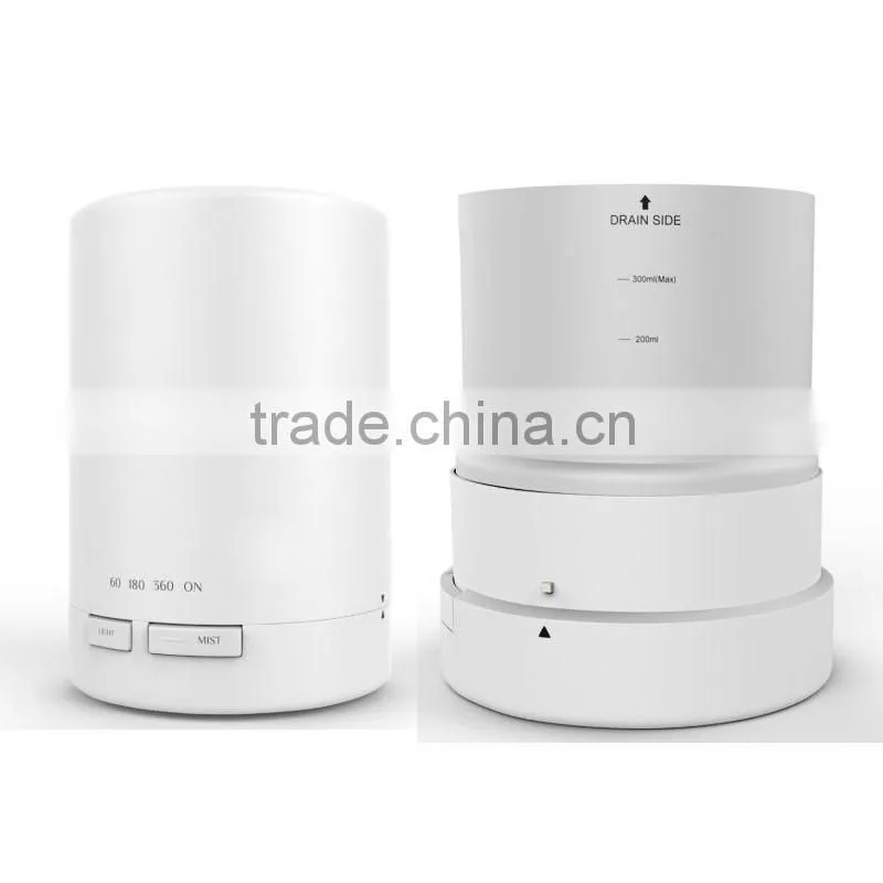 Veister 2016 Factory price 7 color changing LED light electric aroma diffuser / portable electric aromatherapy oil diffuser