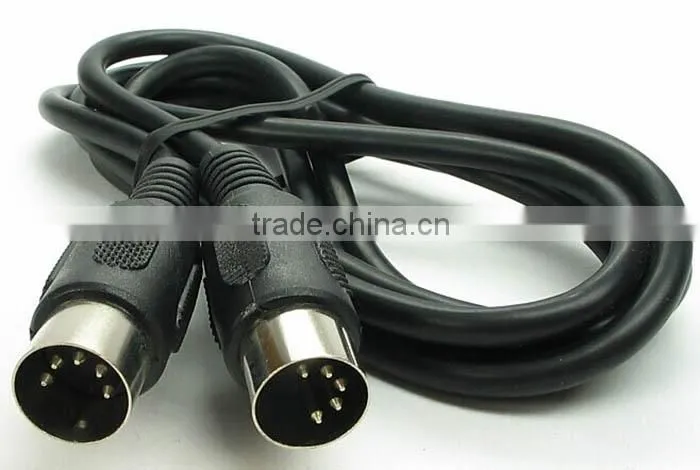7pin 8 pin 9 pin mini din cable male to male