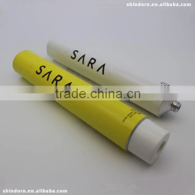 Face wash packaging tube aluminum cosmetic containers