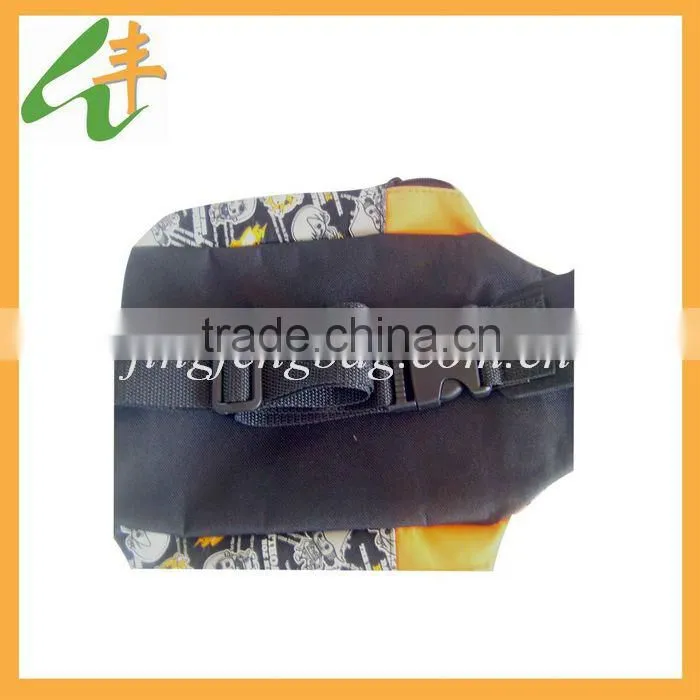 Hot selling sport trendy printing polyester waist bag