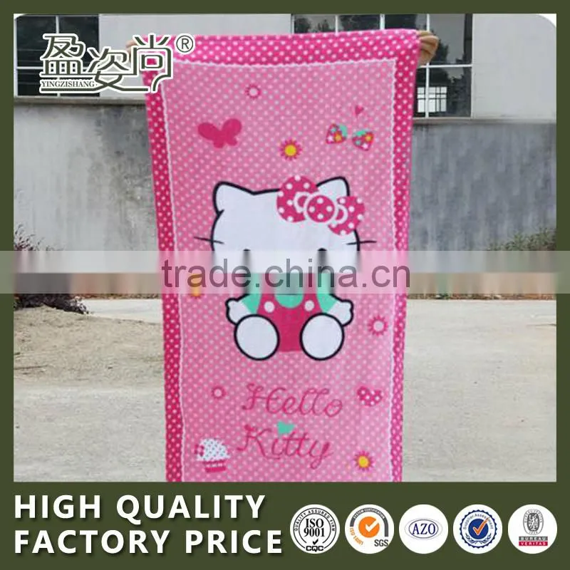 Wholesale Low Price Cute Cartoon Printed Beach Towel