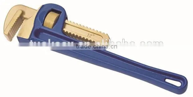 Non sparking tool non-spark pipe wrenches