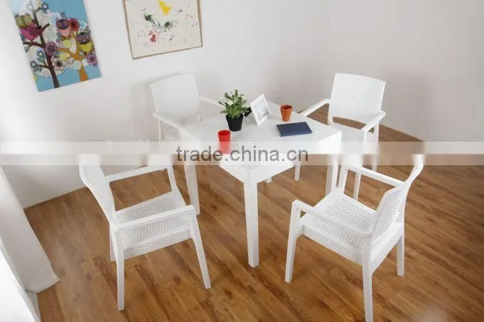 New design Outdoor rattan table and chair