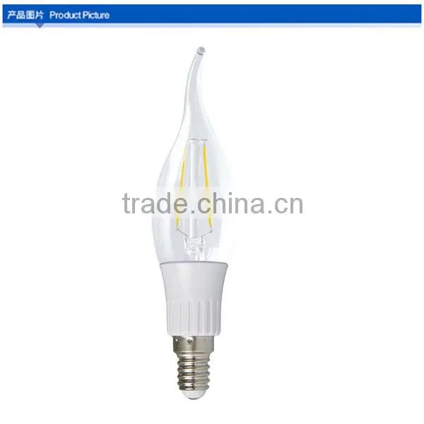 Home stable LED filament Candle Lamp Alibaba China