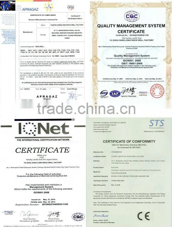 Y24 diamond core drill bits for hard rock