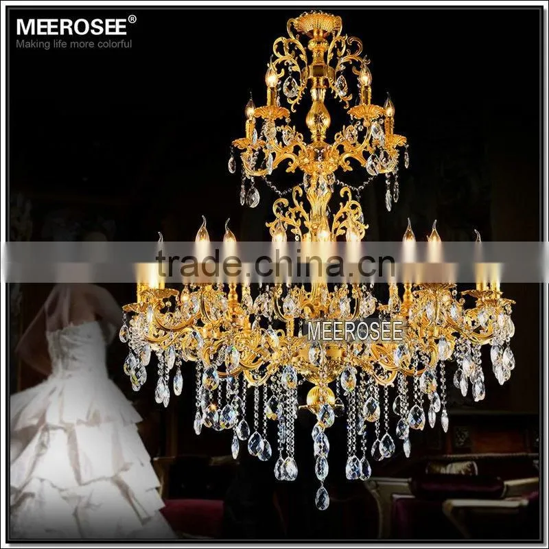 Deluxe Large Crystal Chandelier Custom Made Chandelier Crystal Lighting MD3134 L29