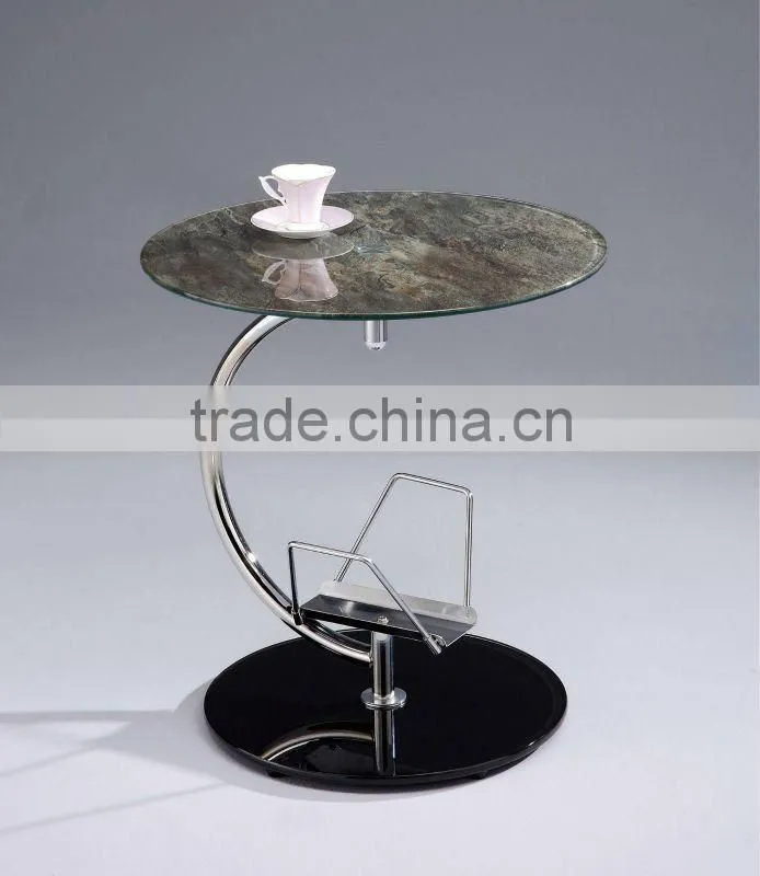Fancy Glass End Table