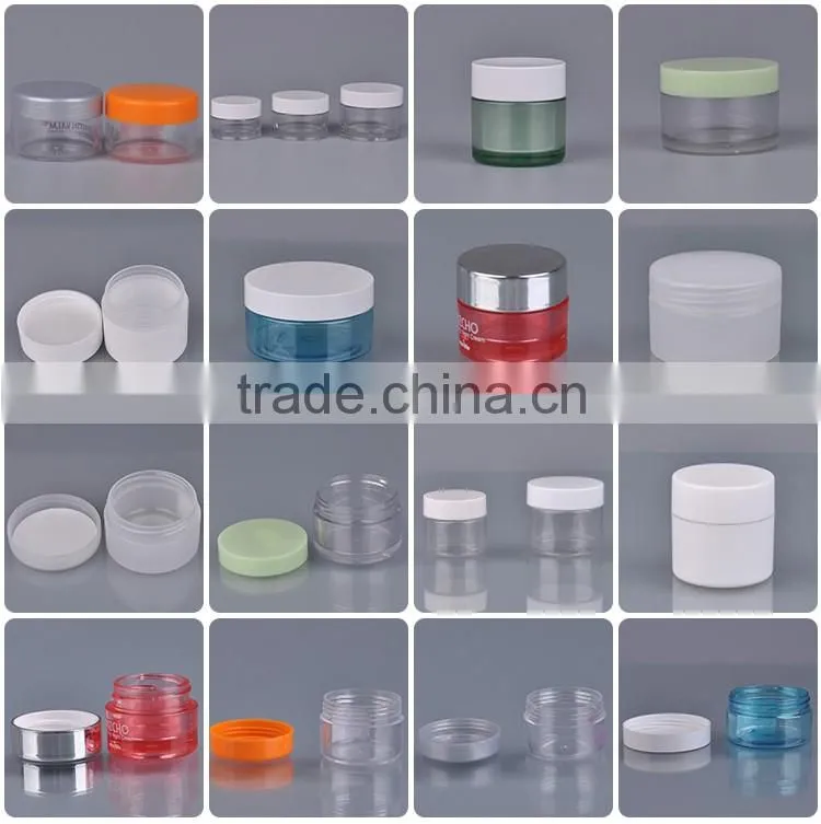 PP Disposable Plastic Jar for Novelties cream glass jar