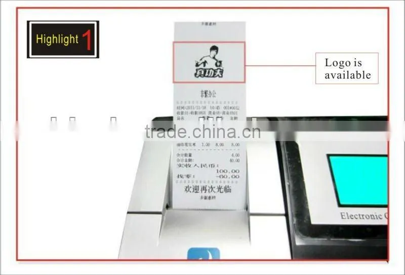 POS caixa registradora for restaurants or stores,for Brazil market