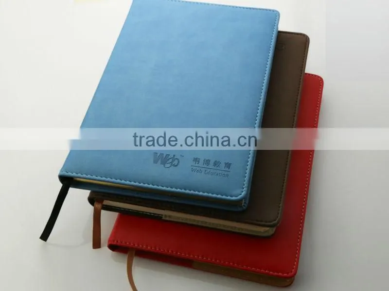 Customized paper notebook with logo A4/A5/A6 all size