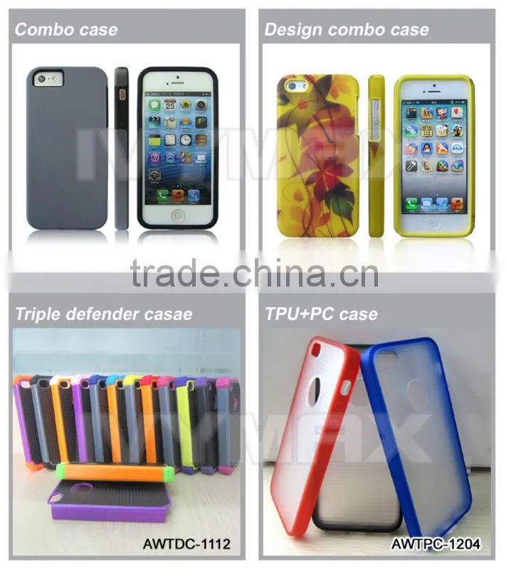 tpu and pc combo case for ipad mini case