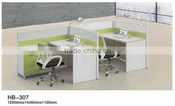 Wooden desk cubicle office furniture workstation