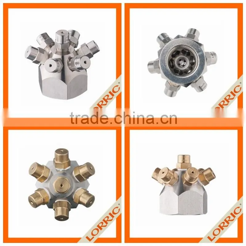 Industrial tank washing spray nozzle