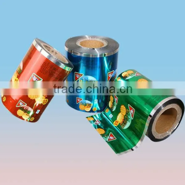 plastic aluminum foil laminated roll film