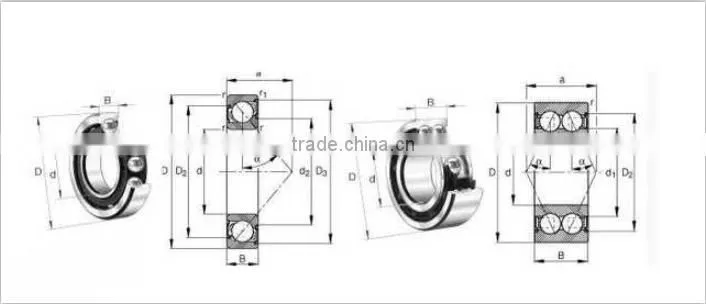 heavy axial load thrust bearing 51101 thrust ball bearing