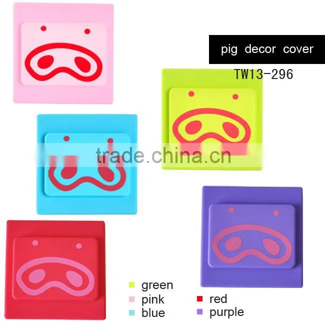 Promotional gift pushbutton waterproof light switch cover