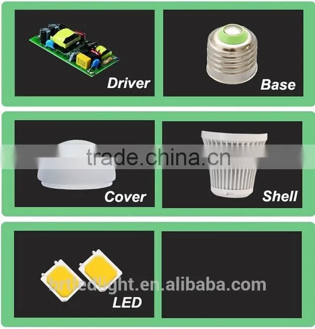 2016 NEW 9W A19 Led Bulb with battery from Shenzhen factory