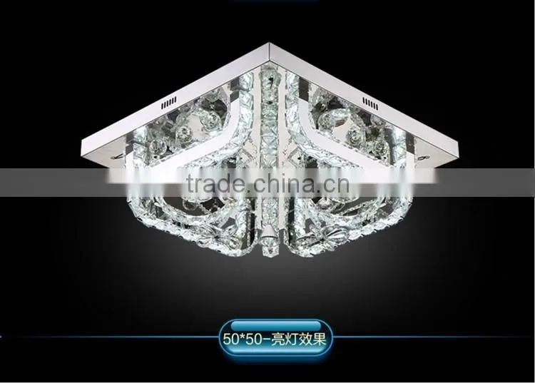 High Power First-degree K9 Crystal Ceiling Lamp 240V Luxury Crystal Chandelier