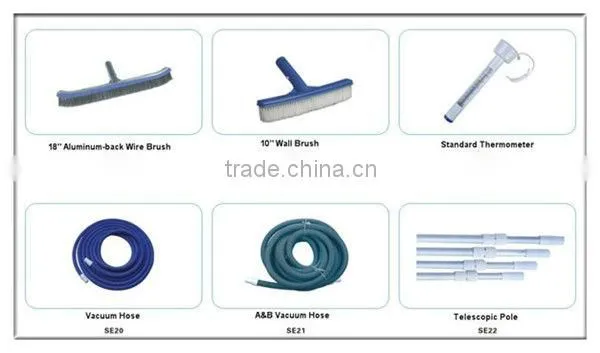 10inch swimming pool vacuum brush/steel wire brush/swimming pool accessories