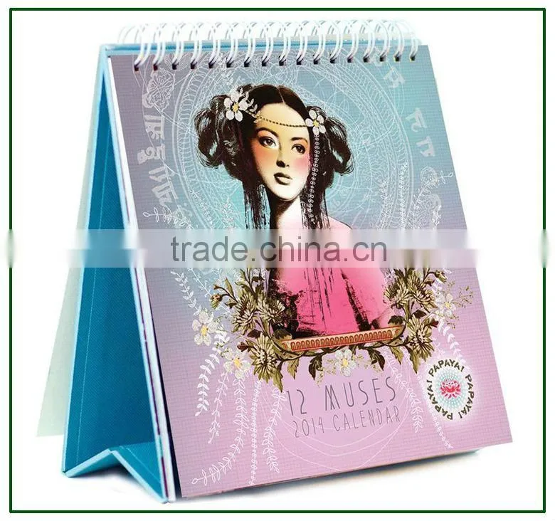 2013 table notepad coil map calendar printing