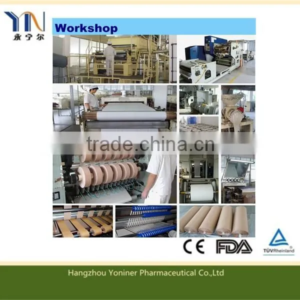 Madical device adhesive surgical silk tape
