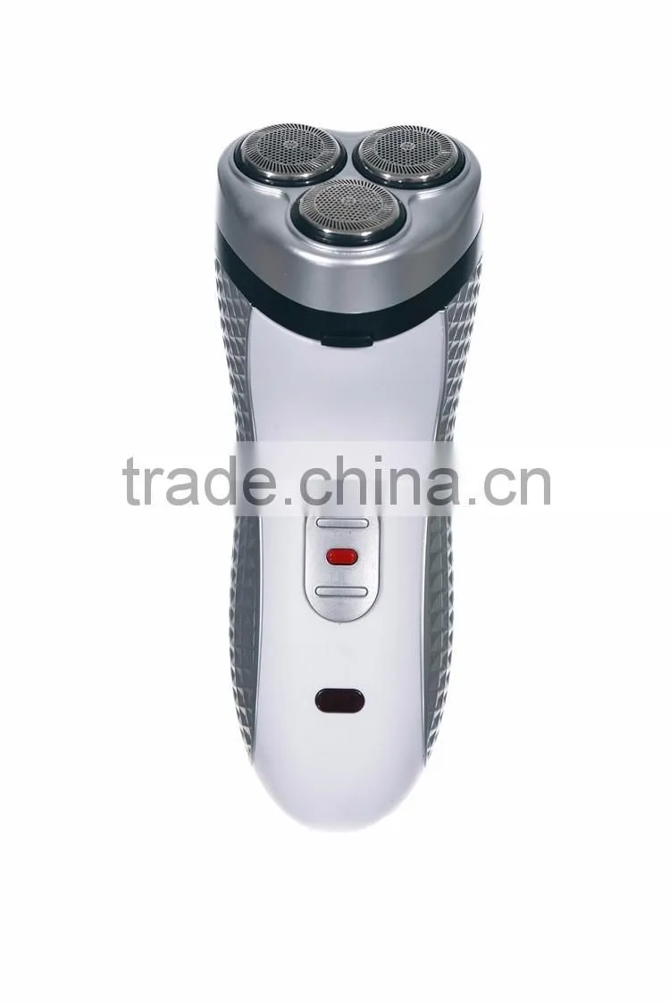SHINON brand 3 head 12v rechargeable electric shaver for men