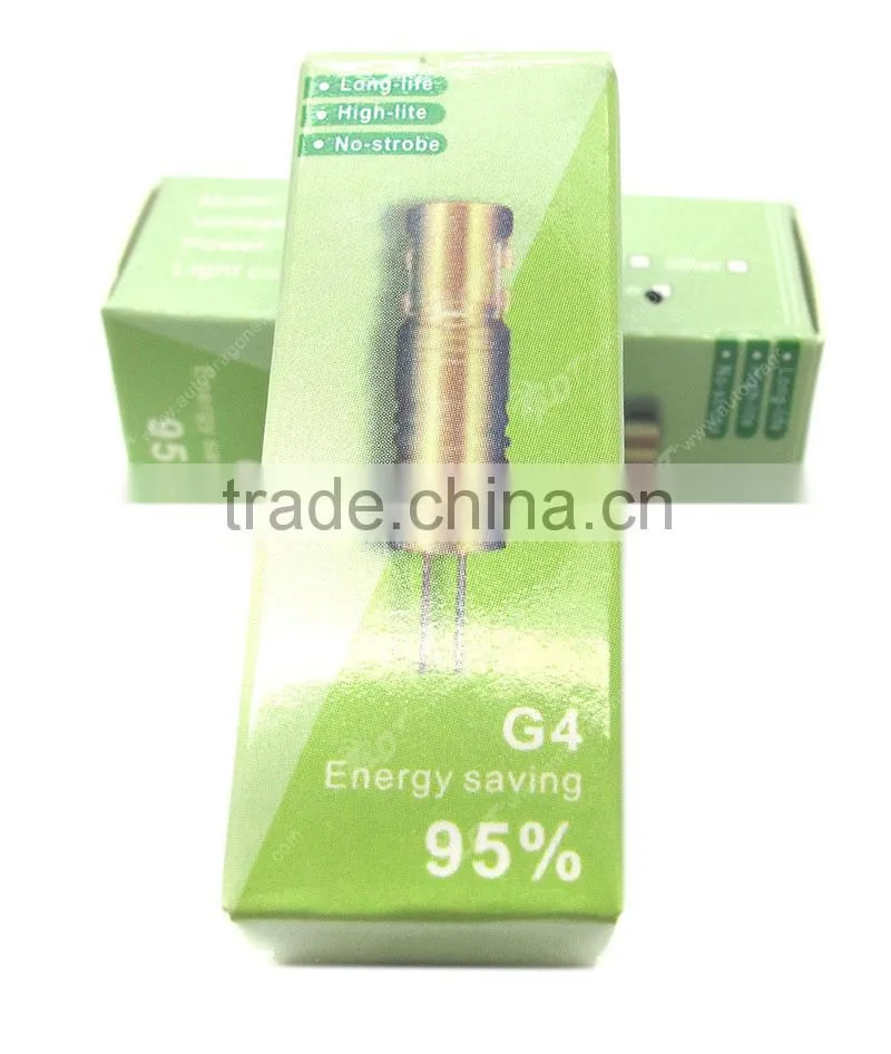 G4 4W High Power SMD LED Cabinet Marine Boat Light Bulb Warm White