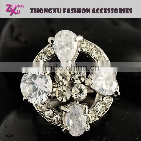 new custom high quality heart diamond wedding rings