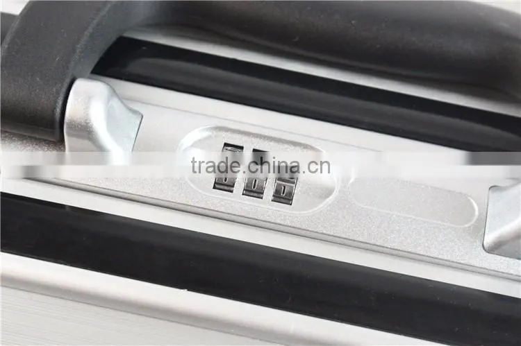 Hard shell Abs Trolley Luggage with removable wheels for travel bags