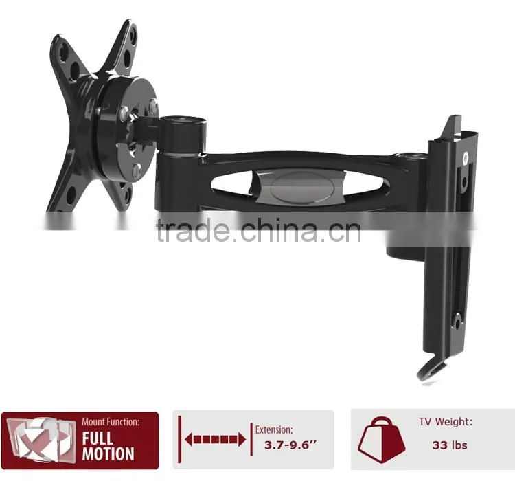 aluminium adjustable TV mounting bracket for 13"-27" screen TV