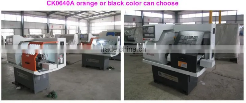 CK0640A Miniature and Small CNC Lathe Manufacture with tailstock and turret