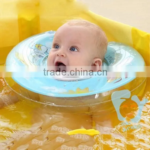 cheap OEM customized pvc baby swimming neck ring