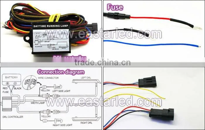 High quality 6W LED DRL driving light
