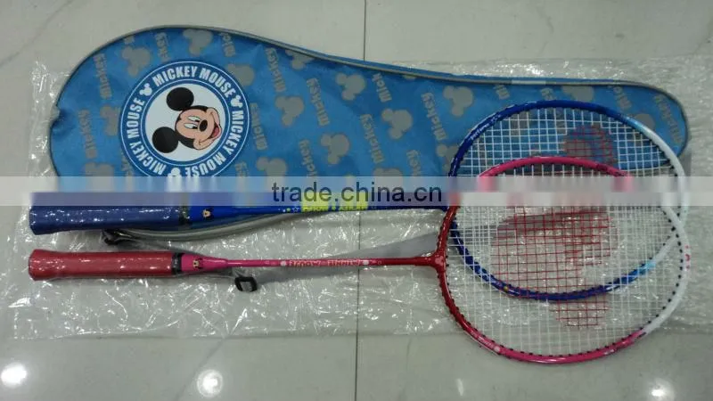 cheap badminton rackets set for Europe market