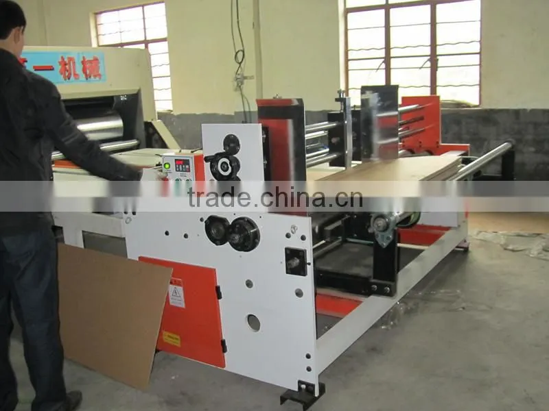 Paper feeding machine for water-ink printing&slotting machine
