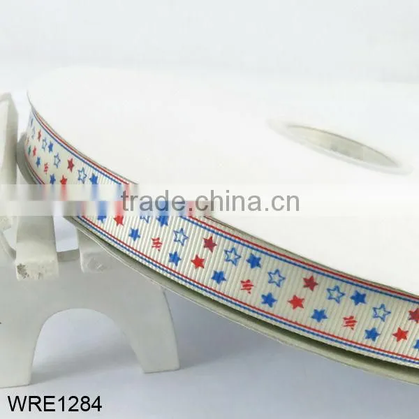 Double Printed Grosgrain Ribbon Fashion Ribbon