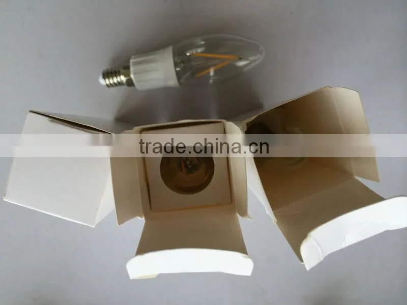 360degree COB 2w Filament bulb E14 base