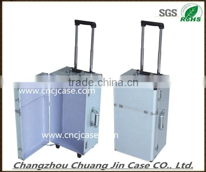 quality china trolley case professional aluminum trolley case