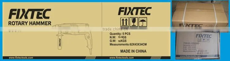 FIXTEC Power Tools 800W 26mm light weight Rotary Hammer