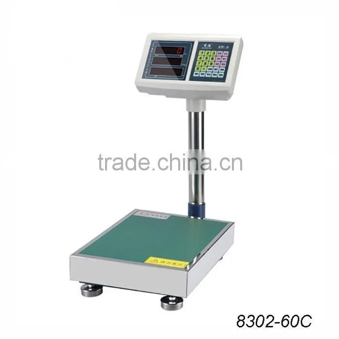 Price Computing TCS Platform Electronic Weighing Scale 60kg