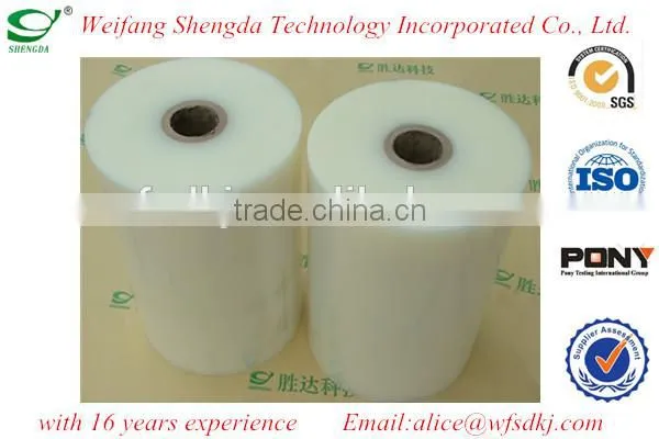 self adhesive transparent polyethylene film